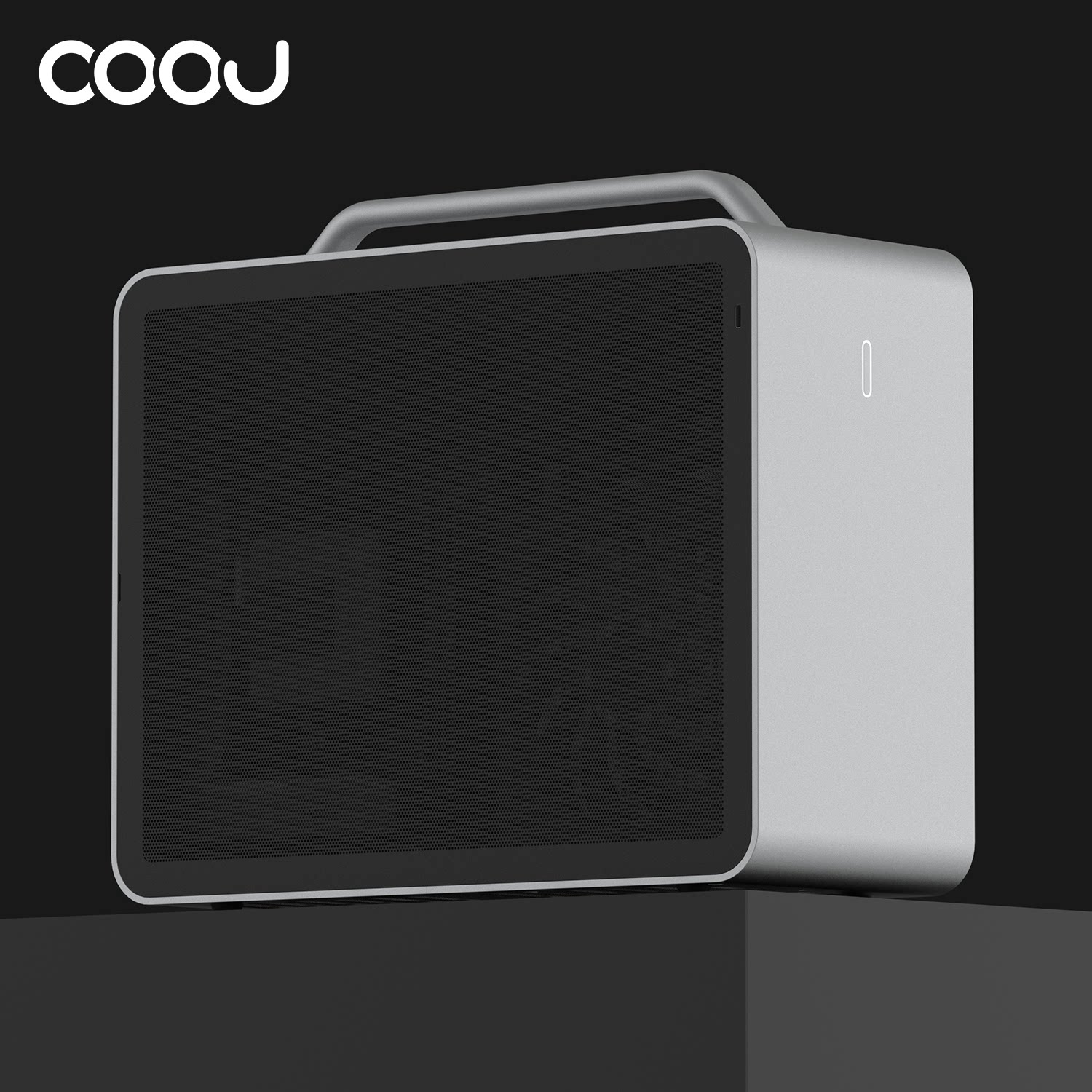 COOJ SF5机箱ITX便携水冷手提铝合金CNC台式A4结构SFF桌面机箱