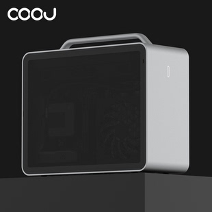 COOJ SF5机箱ITX便携水冷手提铝合金CNC台式A4结构SFF桌面机箱