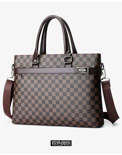 背包收藏品保值 休闲奢华男式 幸福鸟经典 棋盘格时尚