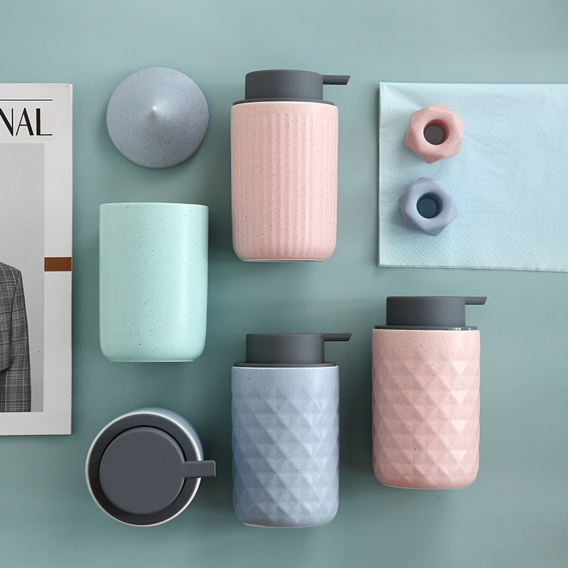 抗菌陶瓷慕斯泡沫型ins风按压瓶