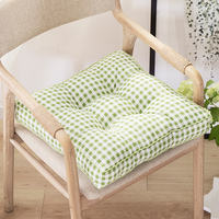 Coarse cloth round cushion for meditation, square student seat cushion, fabric thickened 8 cm, balcony bay window, tatami window sill thumbnail 3
