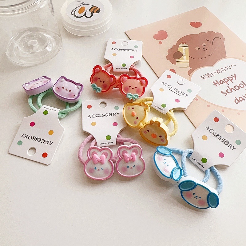 超可耐の小兔子发圈弹性好不伤发