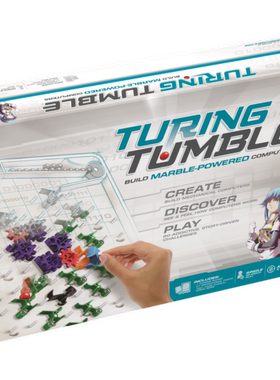 【Bulygames】图灵反转Turing Tumble 自旋电子 启蒙玩具英文桌游