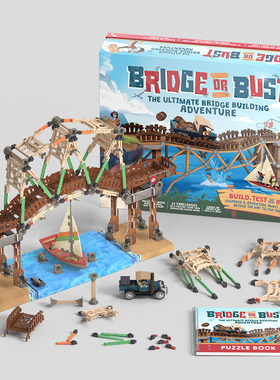【Bulygames】Bridge or Bust 桥梁建筑师智桥闯关益智启蒙正版