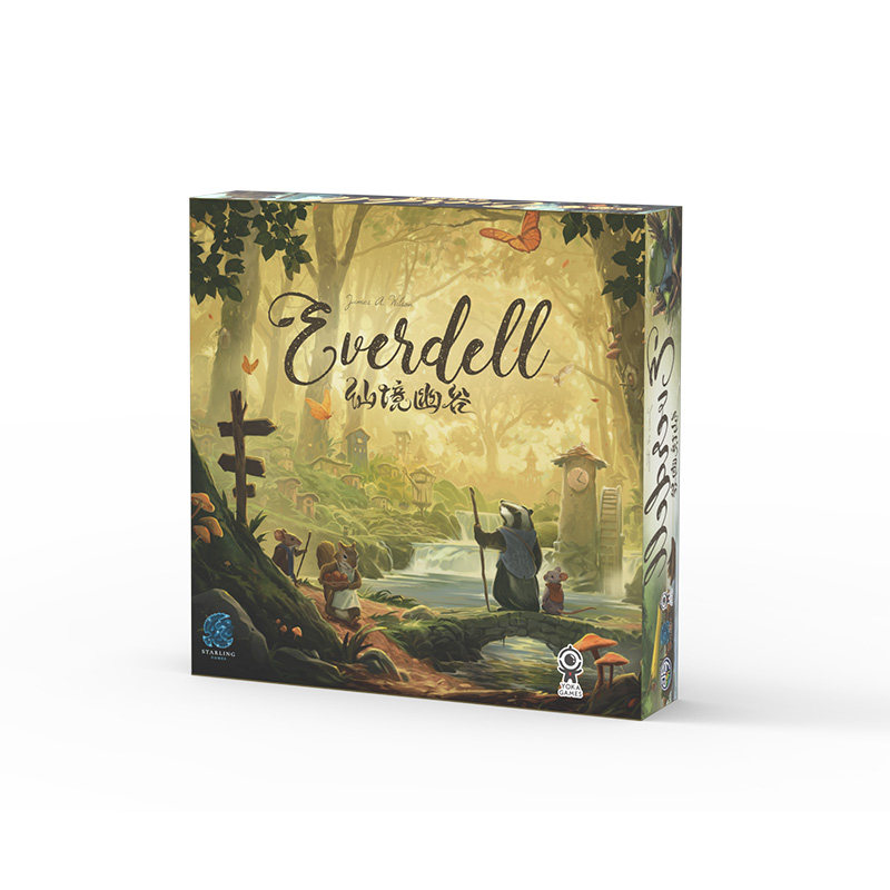【bulygames】仙境幽谷 everdell 基础 扩 珍珠溪 中文正版桌游