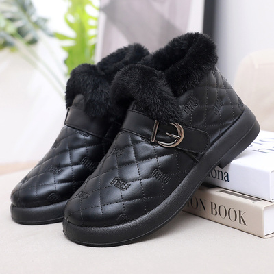 老北京雪地靴冬季保暖妈妈鞋