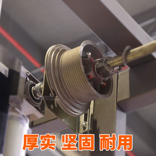 钢丝轮绞盘车库门透视门厚实耐用