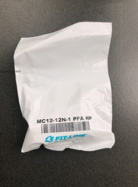 MC4-4N-1进口FIT-LINE直接头 PFA扩口接头 1/4PFA接头1/4转3/8