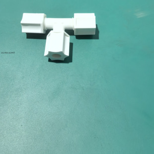 PP卡套三通 塑料三通耐酸碱塑料软管接头JOSOT接头