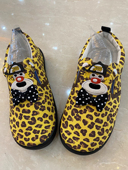 mijello24秋款 男女童儿童卡通立体jam果酱熊刺绣春秋帆布鞋