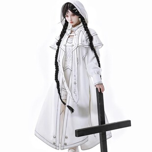 仿生次元原创正品机能风短裤中性亚比lolita套装斗篷上衣洛丽塔女