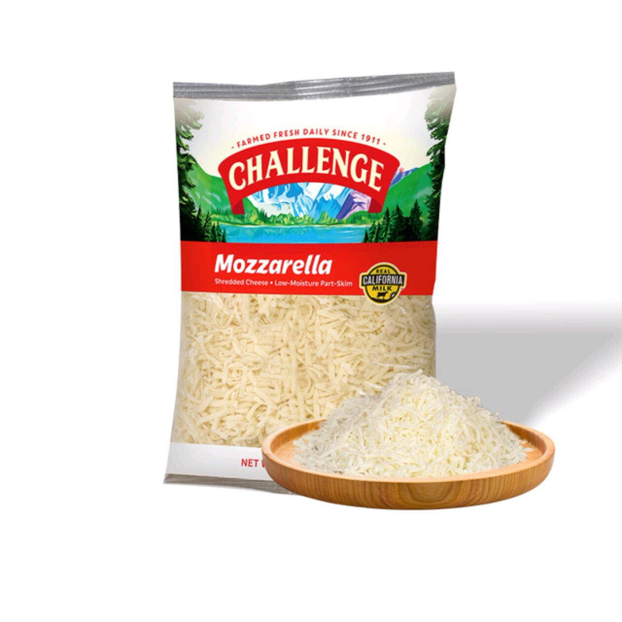 山姆正品代购 challenge新加坡进口马苏里拉奶酪碎907克