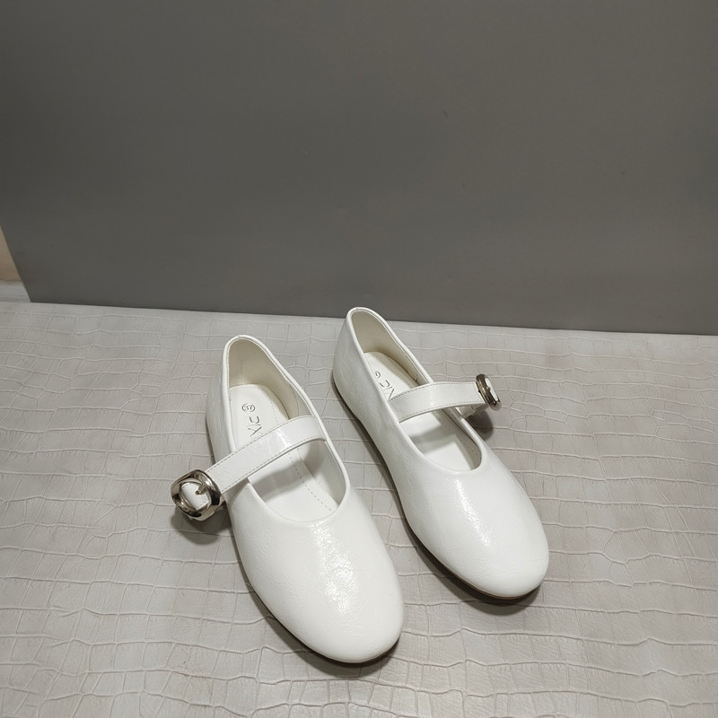 外贸原单女鞋2026春白色一字带圆头平底浅口玛丽珍女鞋芭蕾风单鞋,女鞋,玛丽珍鞋,淘宝优惠券,粉丝福利购,淘宝优惠卷