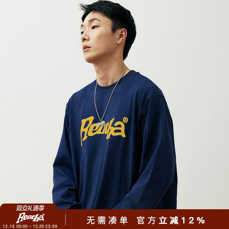 REOCHA基础logo长袖T恤