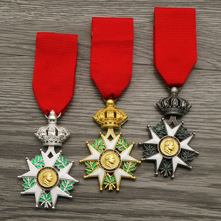 复刻法兰西法国拿破仑皇帝高级骑士军官团荣誉军团荣军勋章