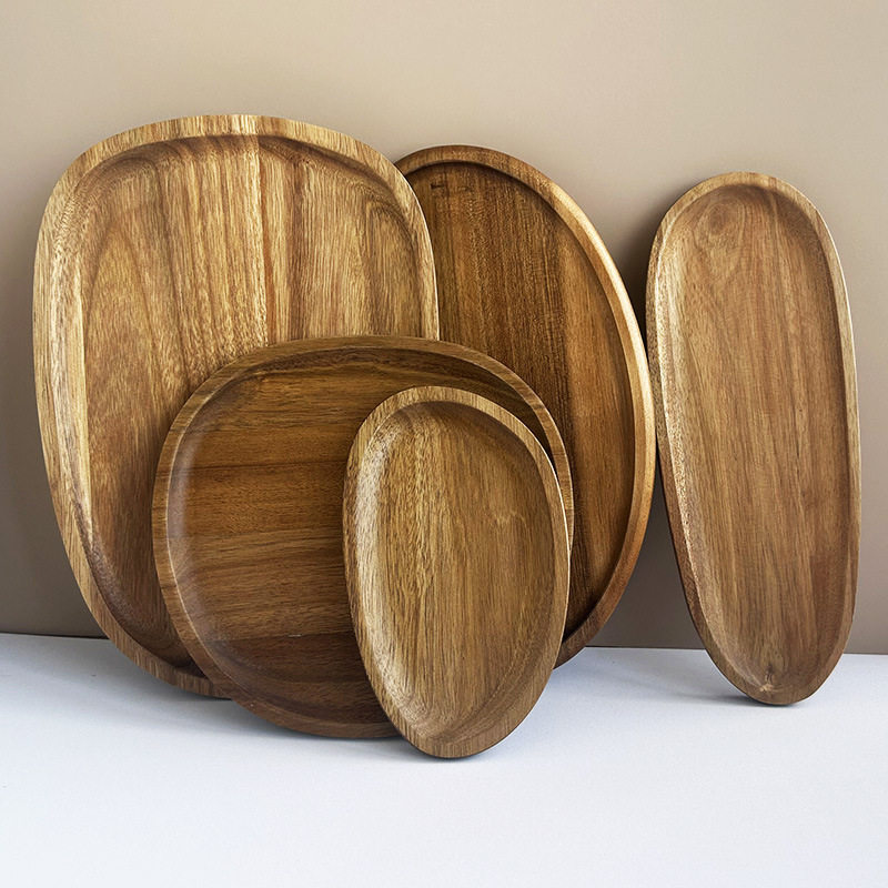 跨境实木餐用托盘相思木茶盘茶具木盘家用甜品盘长方形摆摊大摆盘,餐饮具,餐用托盘,淘宝优惠券,粉丝福利购,淘宝优惠卷