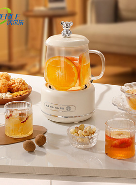 多功能家用养生壶办公室花茶壶炖煮一体煮茶壶养生杯热牛奶电炖杯