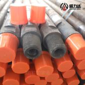 厂家现货 潜孔钻机配件水井钻杆 包邮 不 89潜孔钻杆双卡3米长