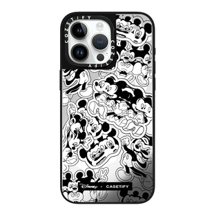 满屏分身米奇适用cozstify手机壳苹果iPhone16promax手机壳15pro14磁吸13镜面12保护壳香港潮牌手机保护套