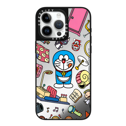 百宝箱多啦A梦适用cozstify手机壳苹果iPhone16promax手机壳15pro14磁吸13镜面12保护壳香港潮牌手机保护套