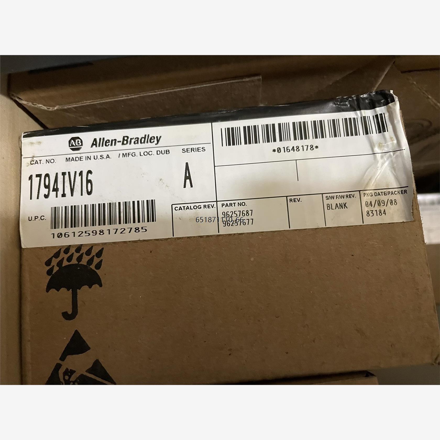 1794-IV16 全新原装未拆封AB模块