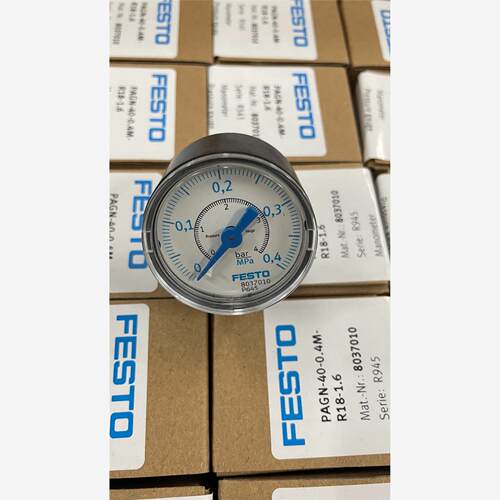 费斯托FESTO 8037010 压力表 PAGN-40-0