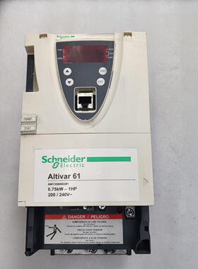 施耐德变频器ATV61H075M3Z   0.75KW