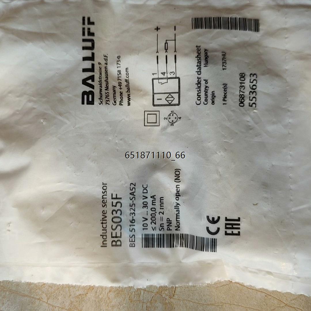 BALLUFF巴鲁夫BES03516-