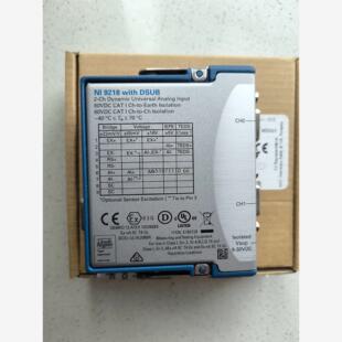 NI 9218采集模块D-SUB口783362-01全新拆包