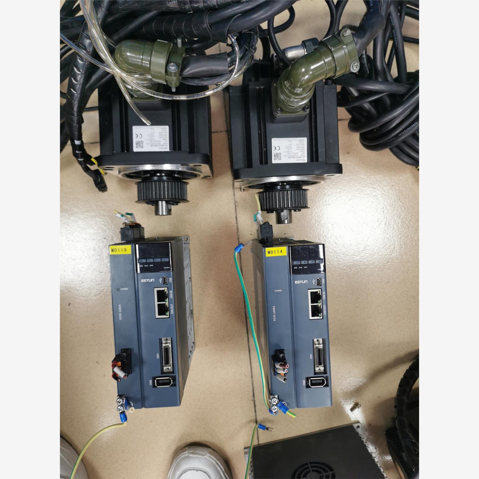 埃斯顿1KW伺服电机，型号