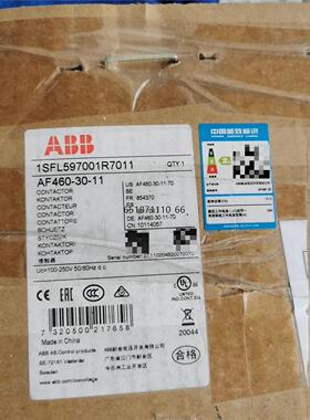 ABB接触器AF460-30-11 1SFL597001R7