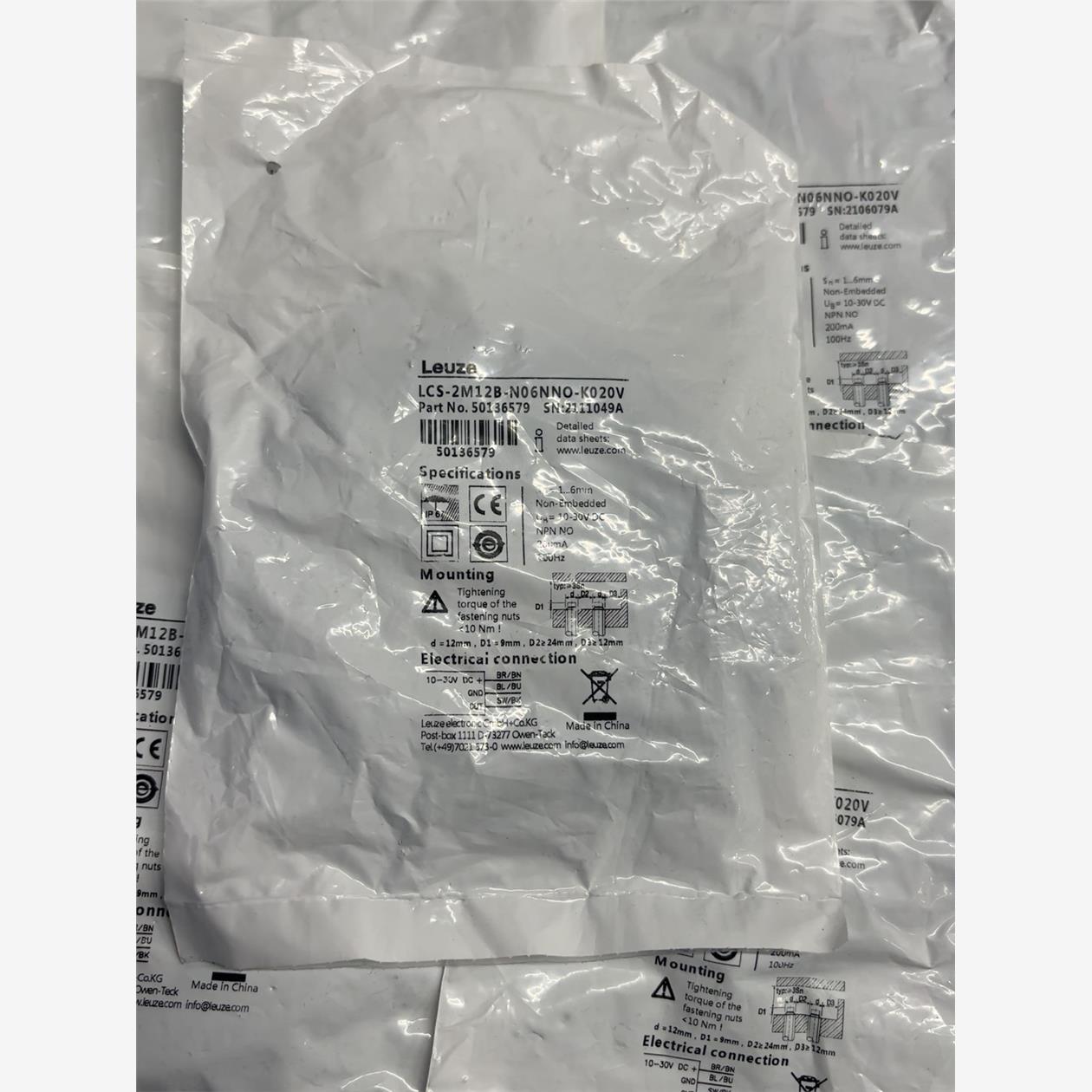 LEUZE全新原装传感器LCS-