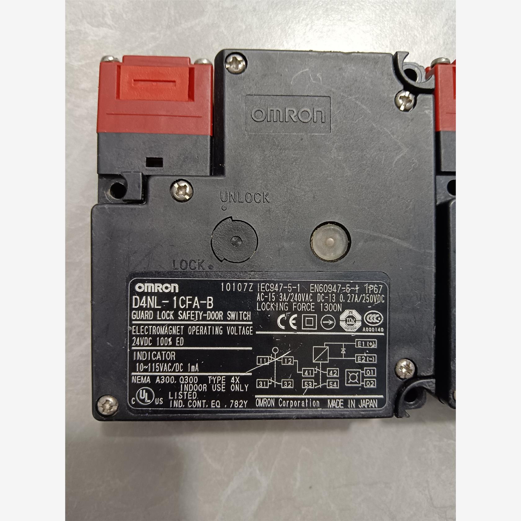 欧姆龙D4NL-1CFA-B电磁锁