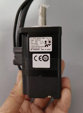 安川伺服电机SGMSL-A5CKAA1 带插头，成色几乎全新