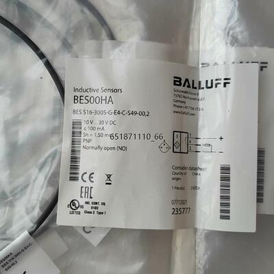 巴鲁夫BES00HA全新原装