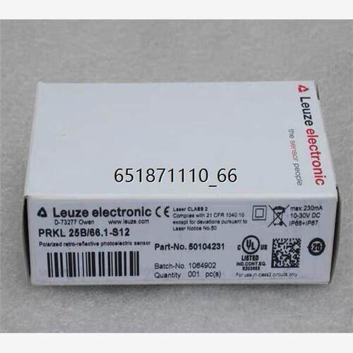 全新Leuze传感器PRKL 25B/66.1-S12 劳易测50104231
