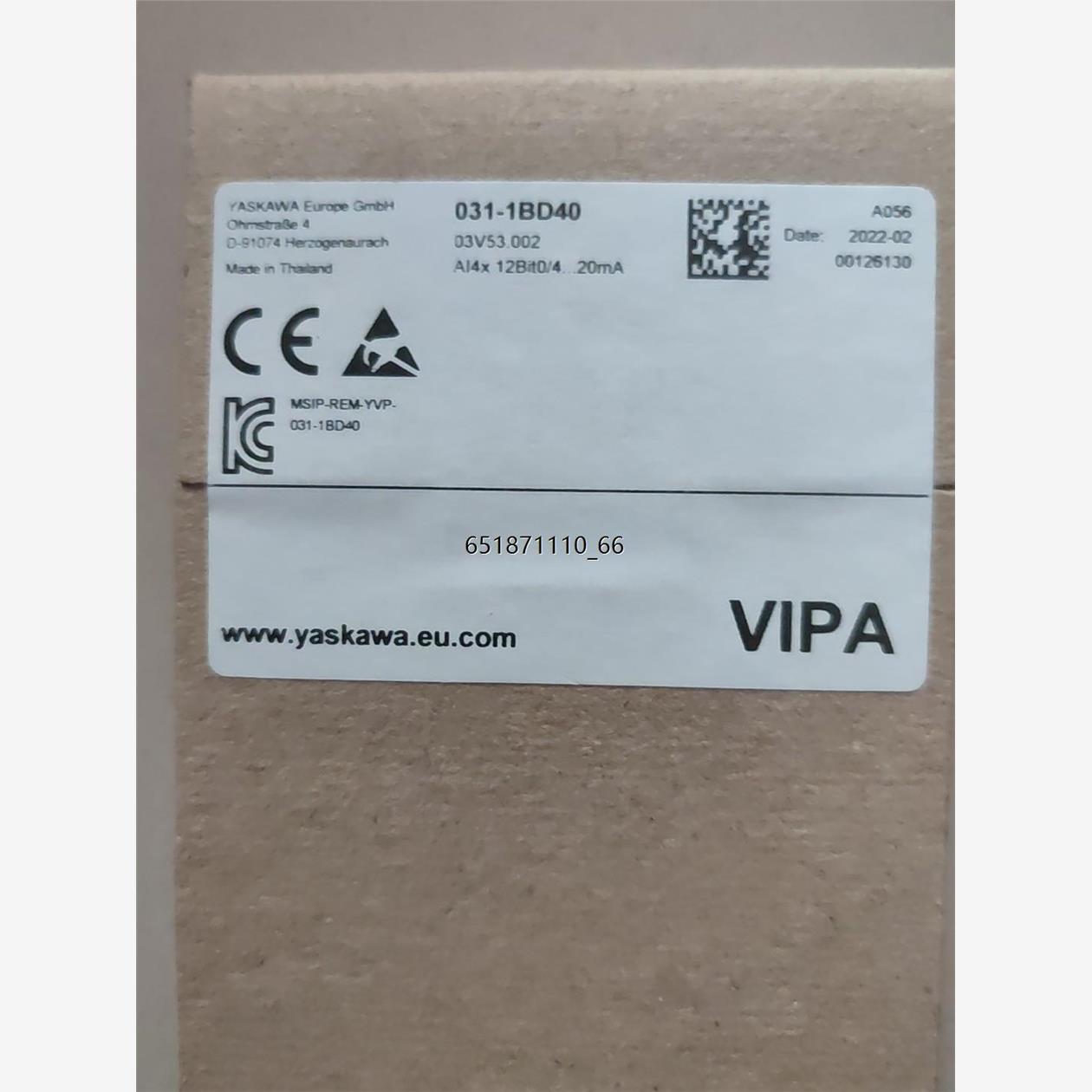 模块VIPA031-1BD74个现