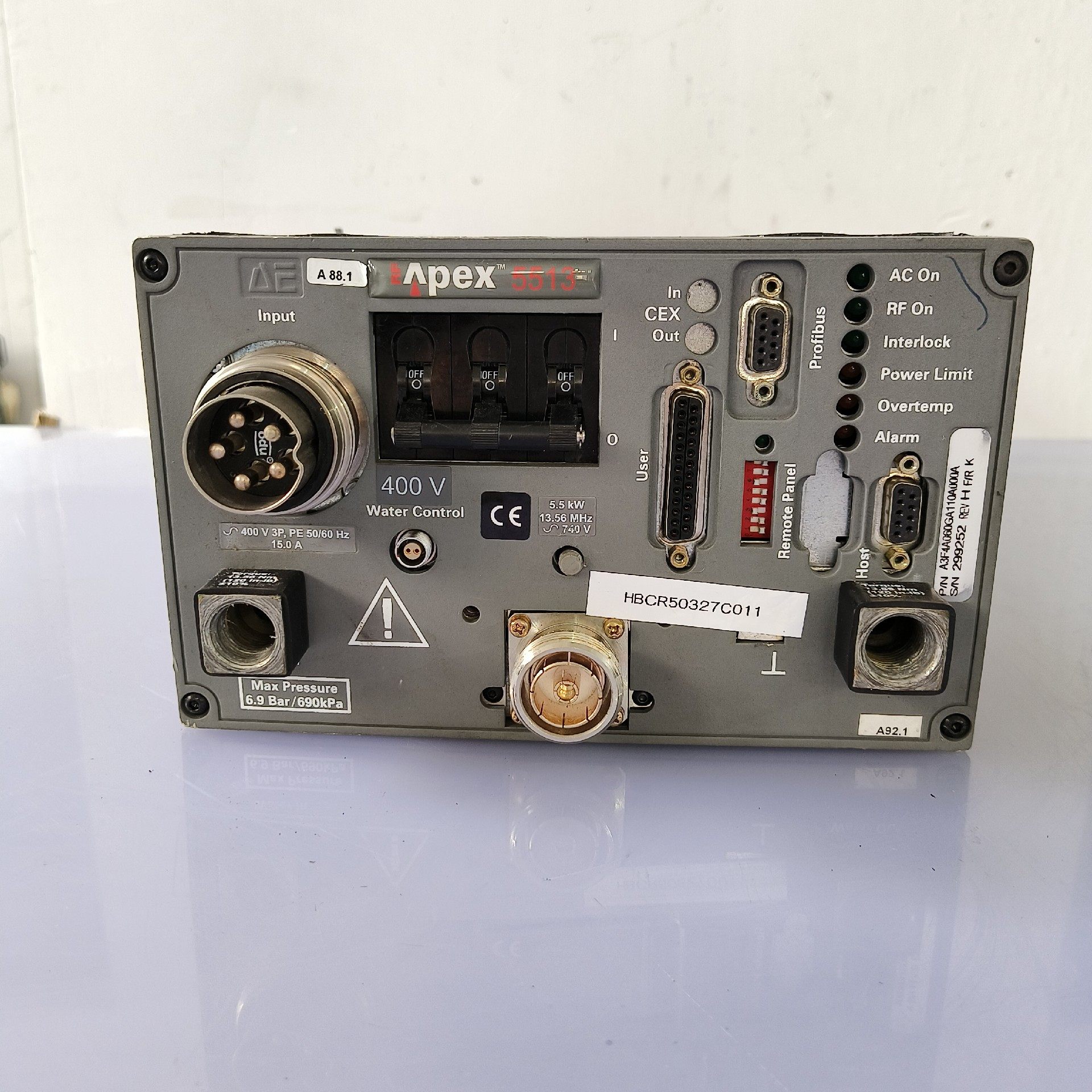 美国AEAPex5513.5KW/400