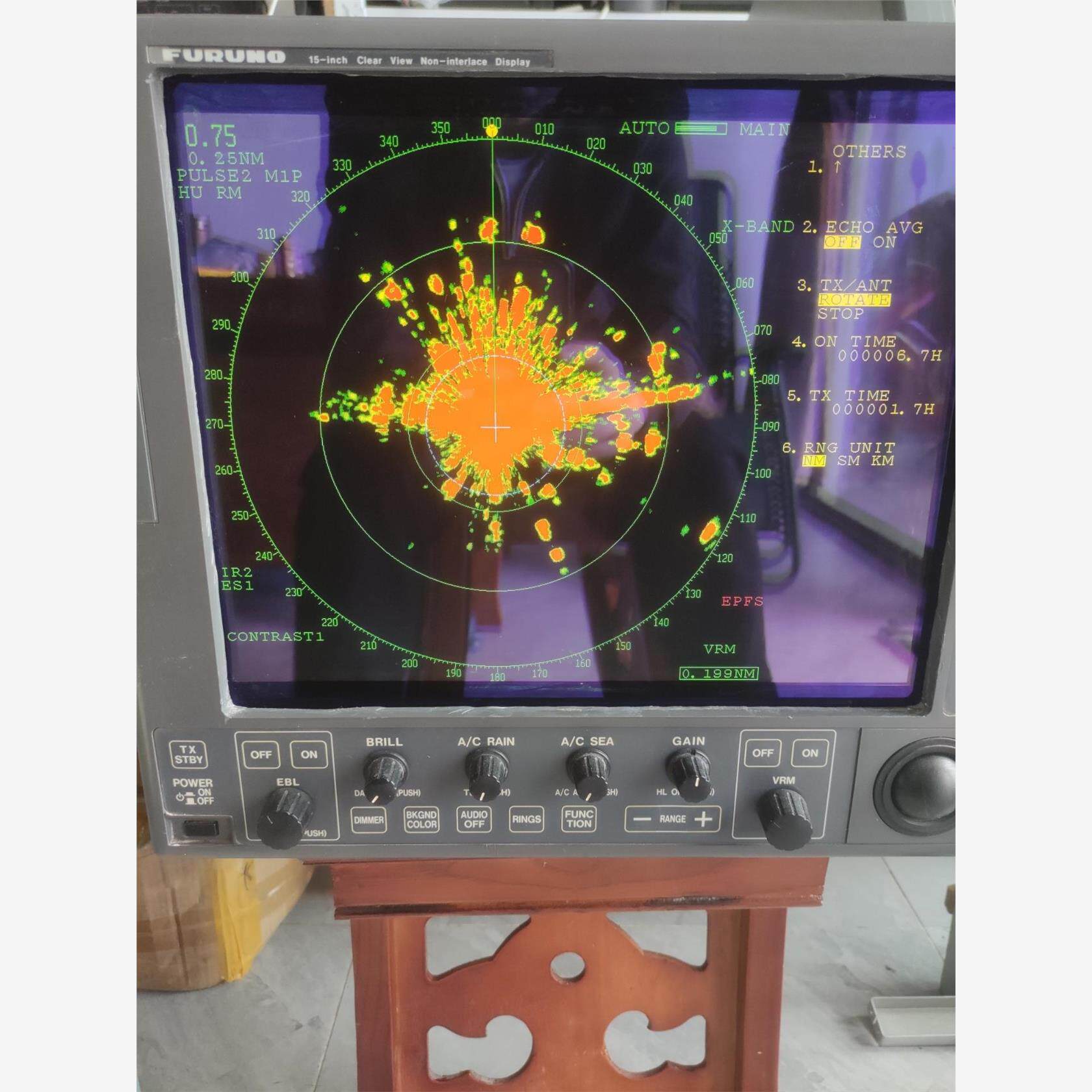 古野15寸液晶雷达，型号0