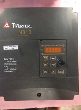 N310-4005-H3X东元380V3.7KW变频器 测试