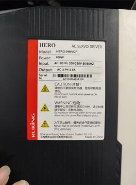 儒竞伺服驱动器 HERO一04NVCP  400W  实物拍