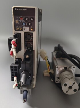 松下伺服驱动器MADDT1205 电机MSMD012P1B一