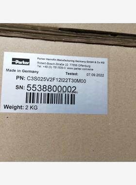 美国派克控制器全新正品需要联系C3S063V2F10I22T
