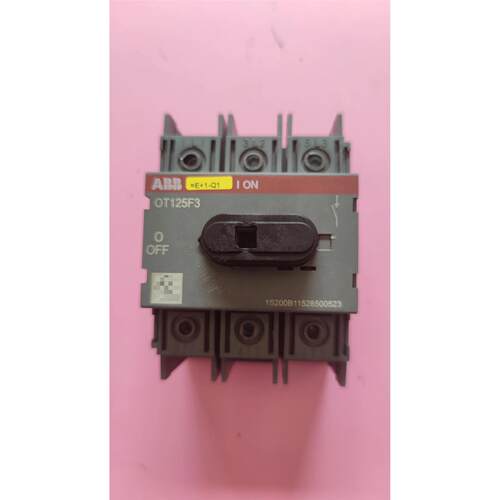 ABB隔离开关OT125F3ABB隔