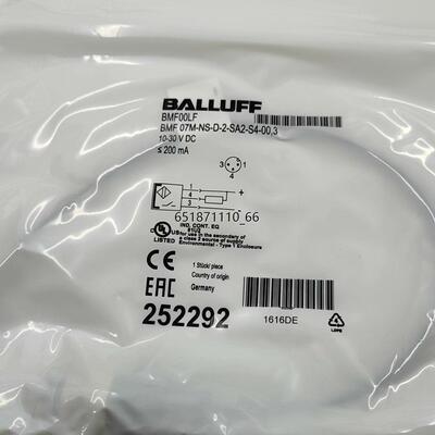 全新原装正品BALLUFF巴