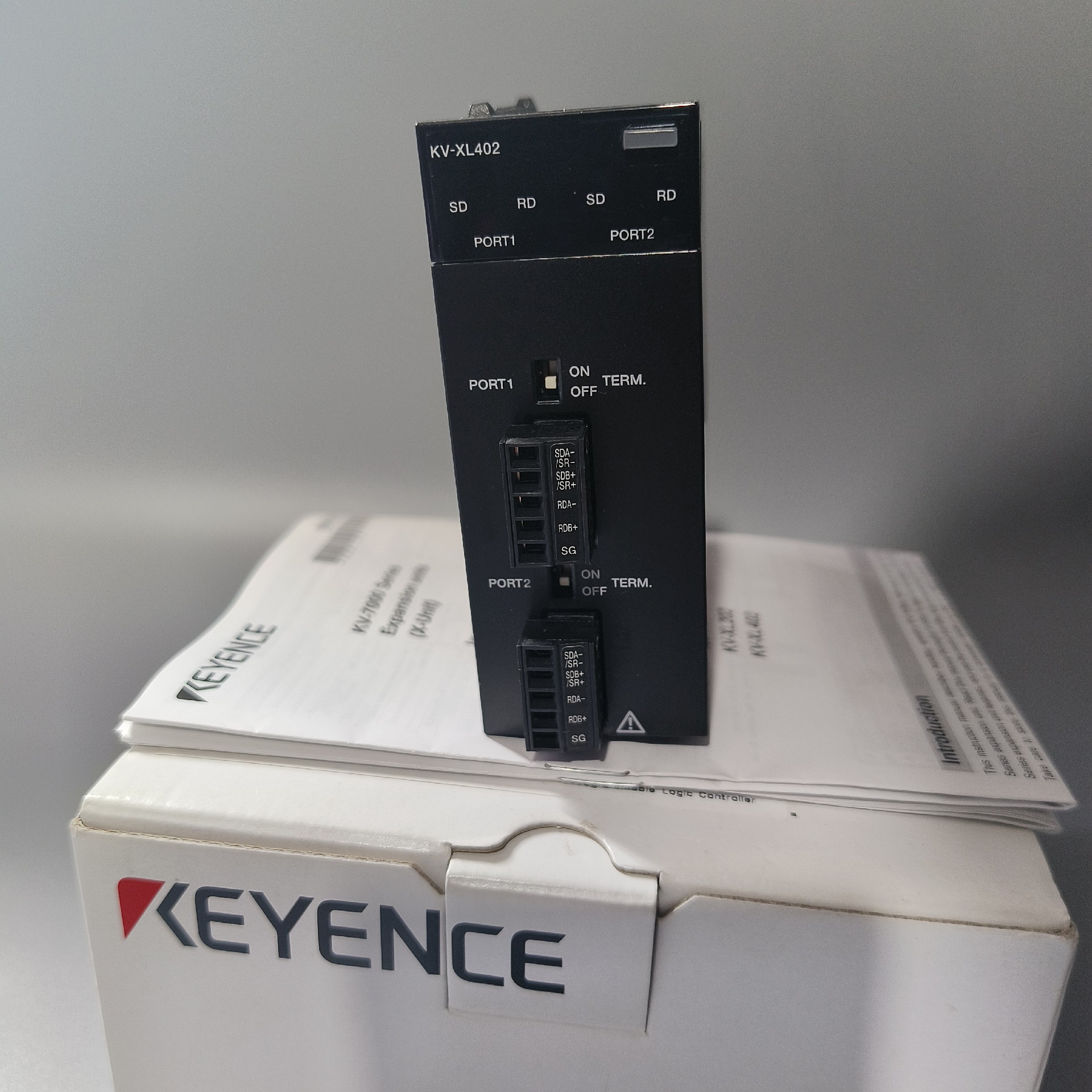 基恩士 KV-XL402可编程控制器，全新原装 盒码一致，实