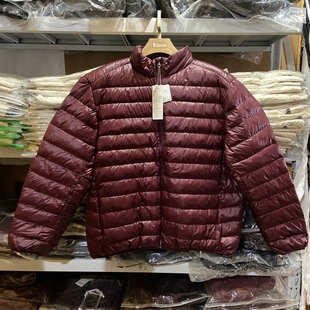 轻薄排骨羽绒服男胖子肥佬轻便外套 加肥加大码 断码 处理