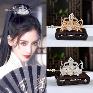 汉服头饰头冠马面裙配饰高马尾古风束发冠古装盘发男女通用饰品