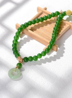 古装璎珞项链人造珍珠女