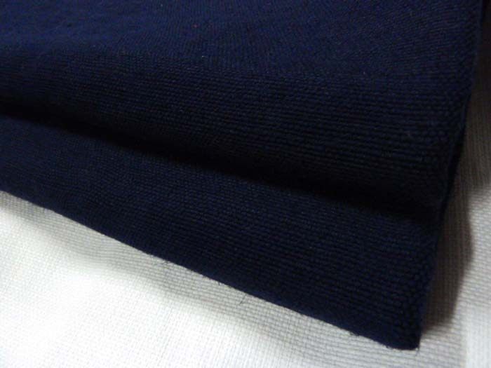 素色加厚粗亚麻棉麻蓝面料防尘老粗布帆布抱枕包沙发桌布西装布料